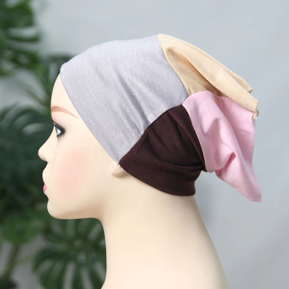 4 Color Hijab Tube Cap