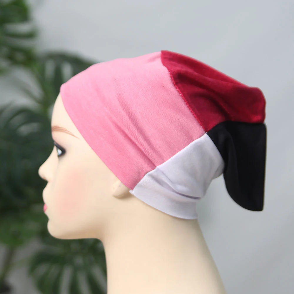 4 Color Hijab Tube Cap