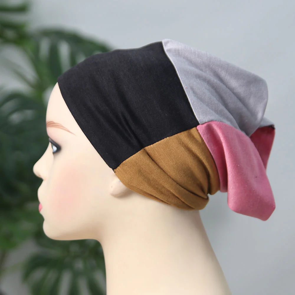 4 Color Hijab Tube Cap