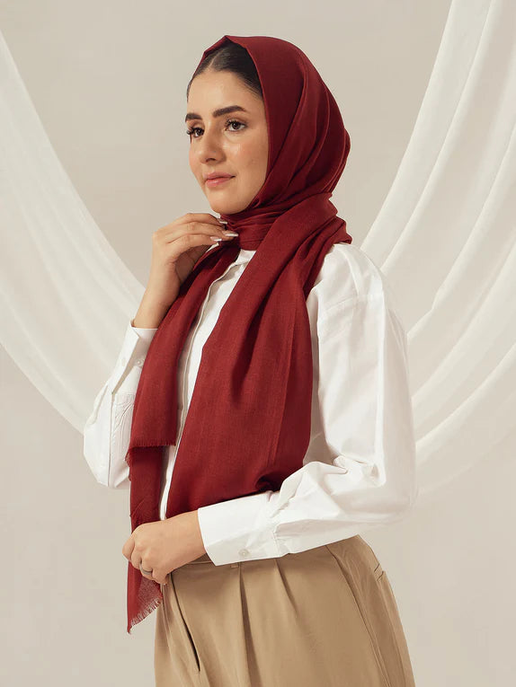 Eco-Luxe Scarves & Hijabs - Maroon