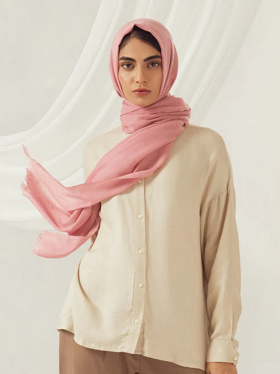 Eco-Luxe Scarves & Hijabs - Salmon