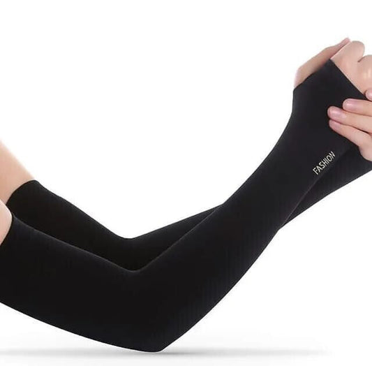 LETS SLIM COOLING ARM SLEEVES – BLACK