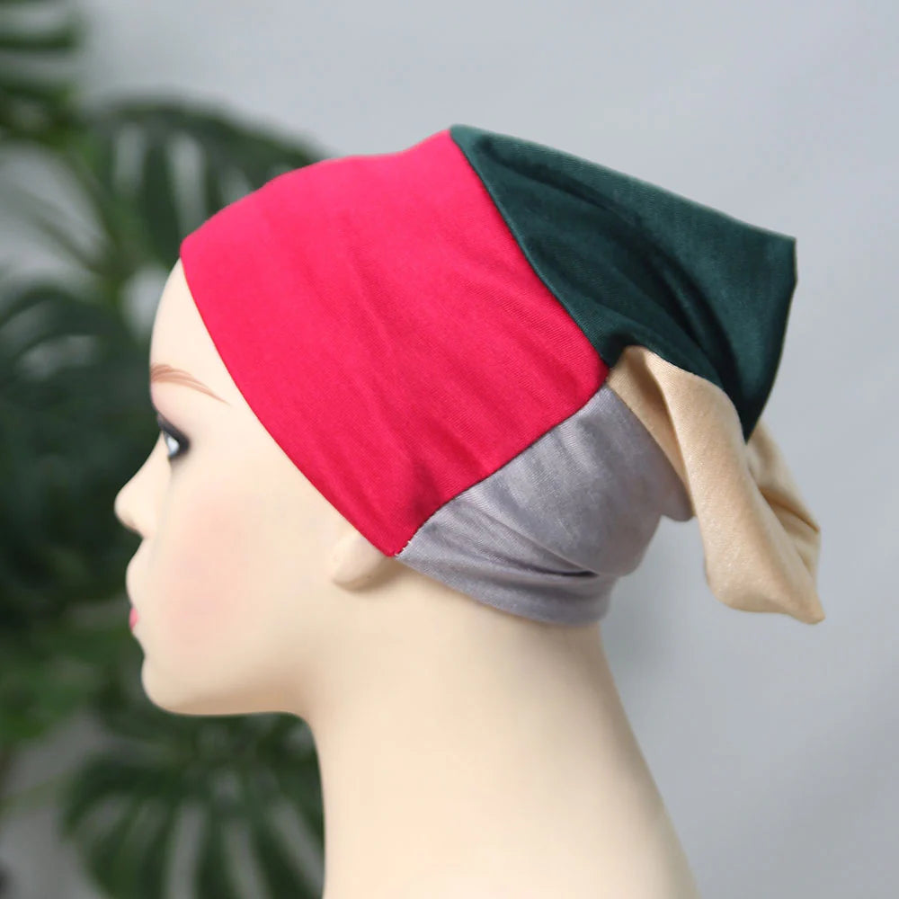 4 Color Hijab Tube Cap