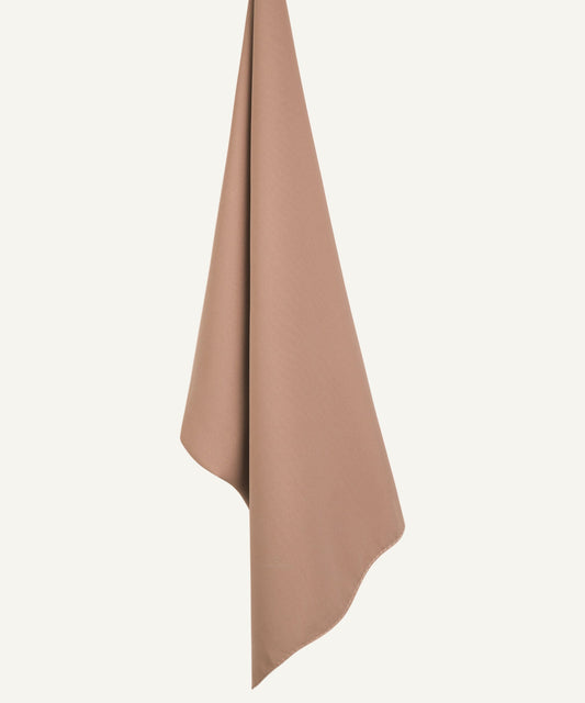 Dark Beige Chiffon Hijab