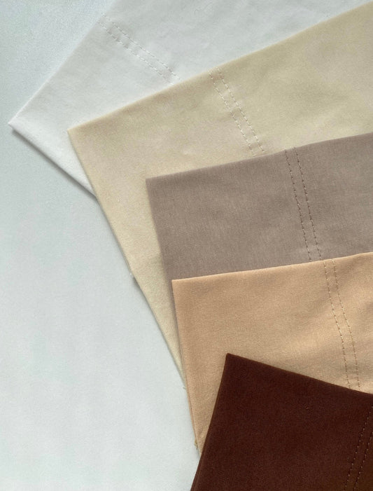 BUNDLE OF 5 PLAIN TUBES - NEUTRAL