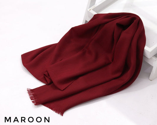 PREMIUM TURKISH VISCOSE - MAROON