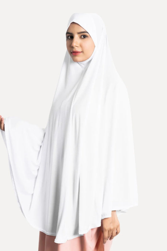 MAKHNA HIJAB - WHITE