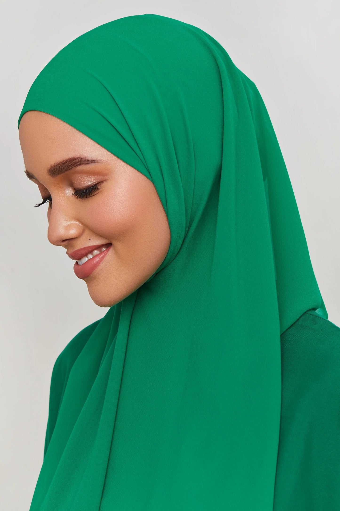 Chiffon LITE Hijab - Jade